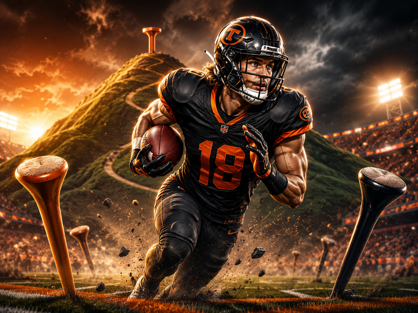 One Tee Hill draft story image featuring Eli Stowers